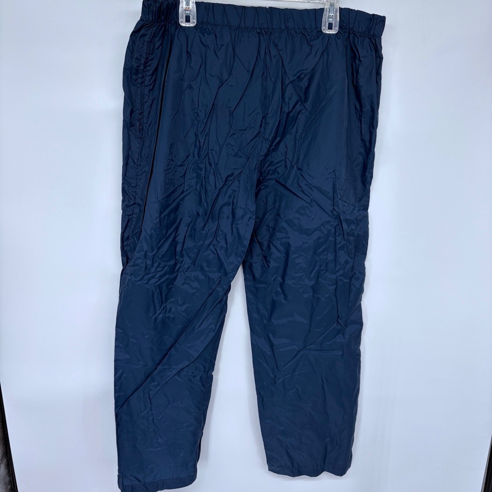 Vintage Briarcliff Collection Windbreaker Golf Pants XL‎ Mens Navy Blue Nylon - Picture 2 of 11
